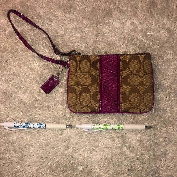 Coach Purse and Wristlet duo - Picture 3 of 4